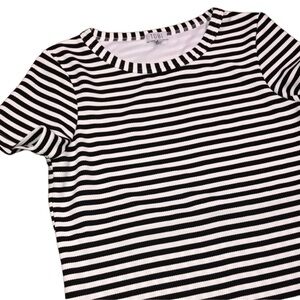 TOBI size xsmall black & white shift dress